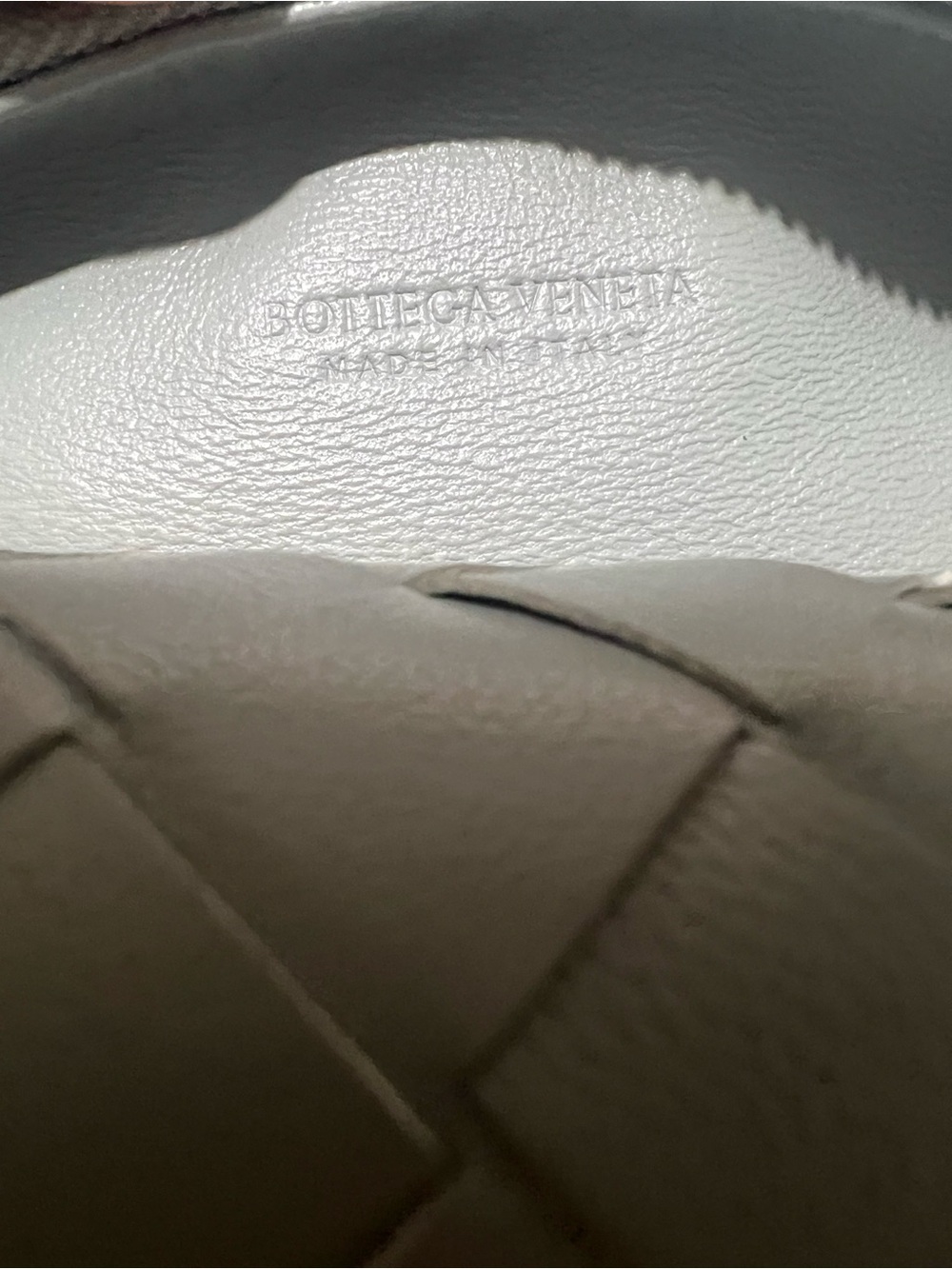 Bottega Veneta Calfskin Nappa Intrecciato Mini Wallace Agate Grey - Picture 7 of 8